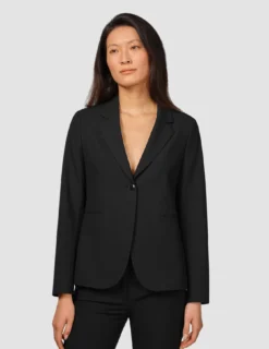 Essential Fitted Blazer Black