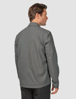 Essential Jacket Dark Grey Melange