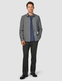 Essential Jacket Dark Grey Melange