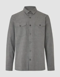 Essential Overshirt Cloud Grey