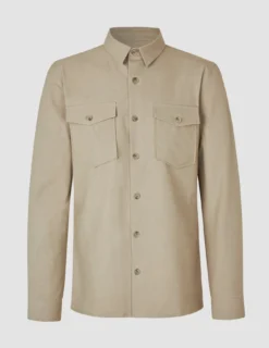 Essential Overshirt Moonstone Melange
