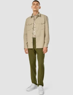 Essential Overshirt Moonstone Melange