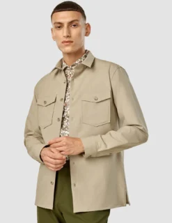 Essential Overshirt Moonstone Melange