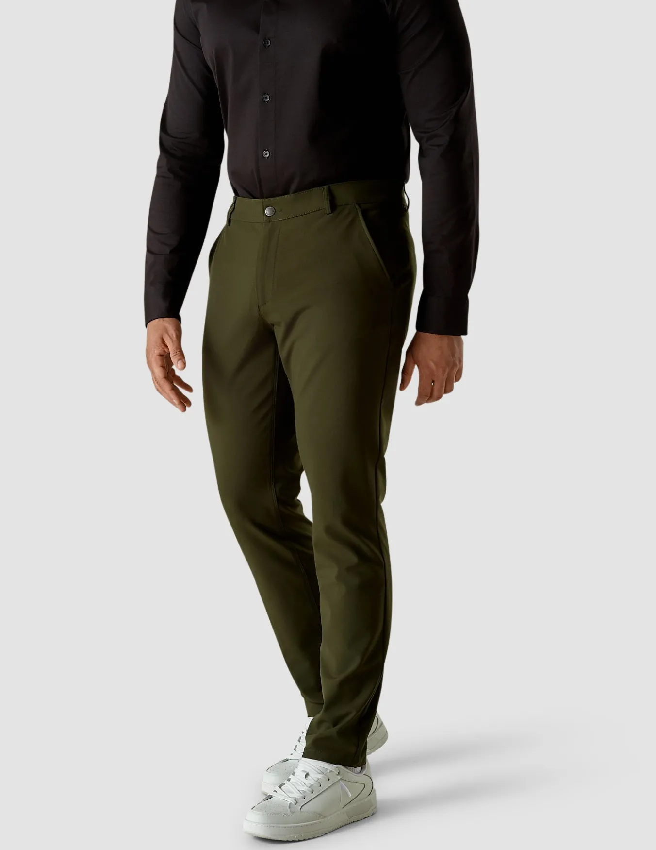 Essential Pants Regular Bavarian Green