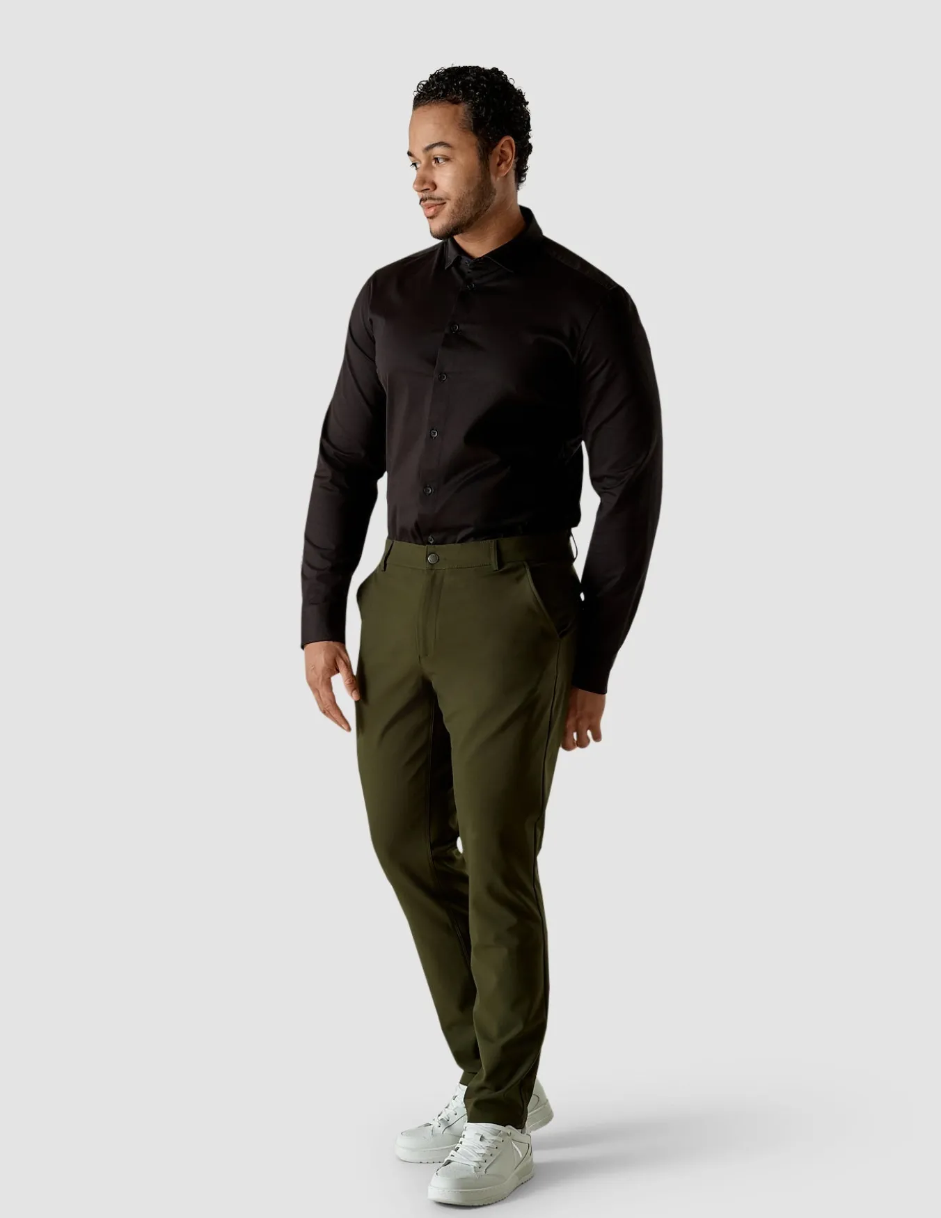 Essential Pants Regular Bavarian Green