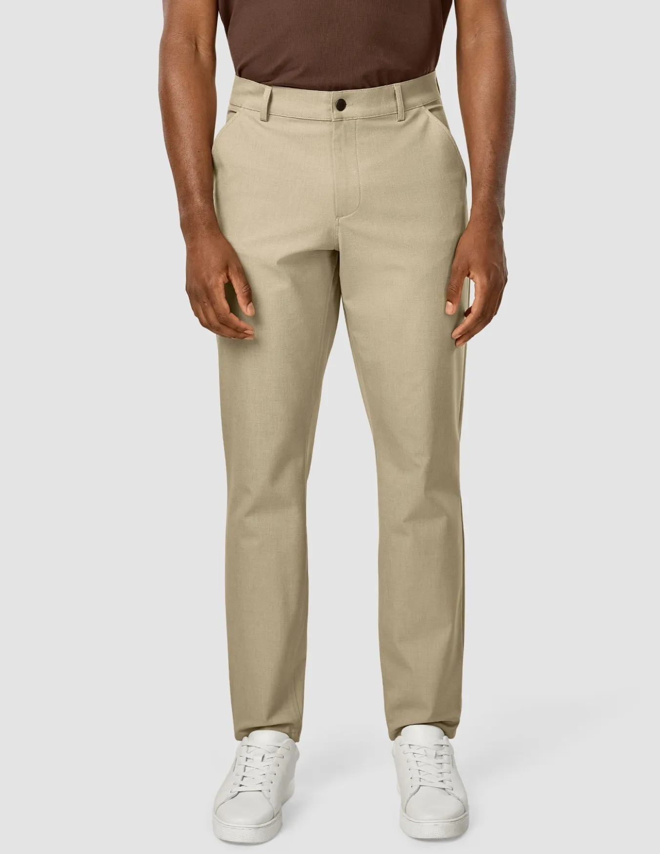 Essential Pants Regular Moonstone Melange