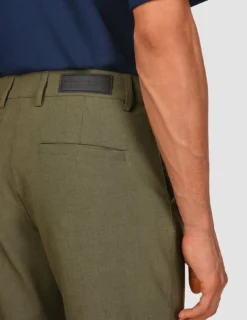 Essential Pants Regular Remote Green Melange