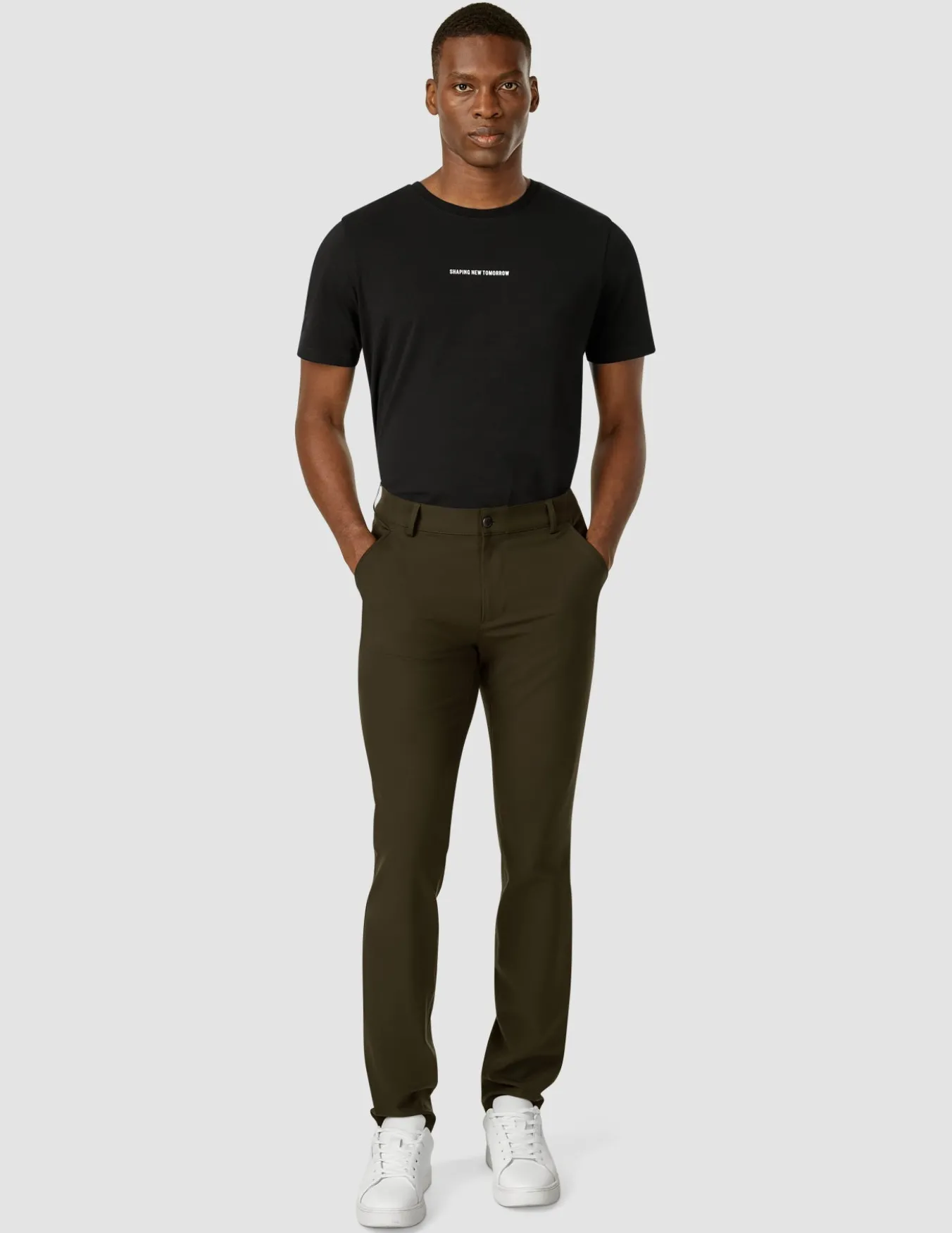 Essential Pants Slim Bavarian Green