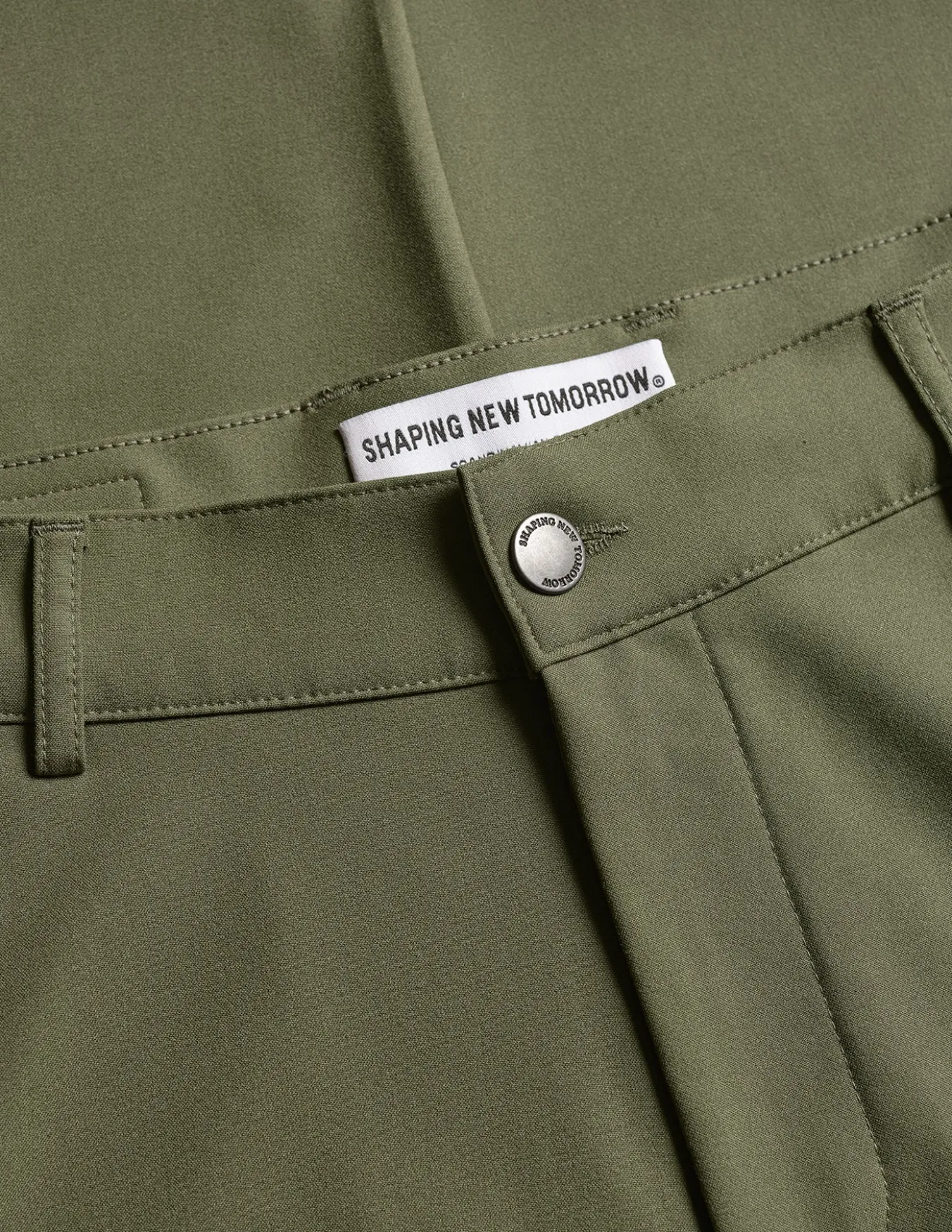 Essential Pants Slim Clover Green
