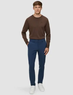 Essential Pants Slim Marine blue