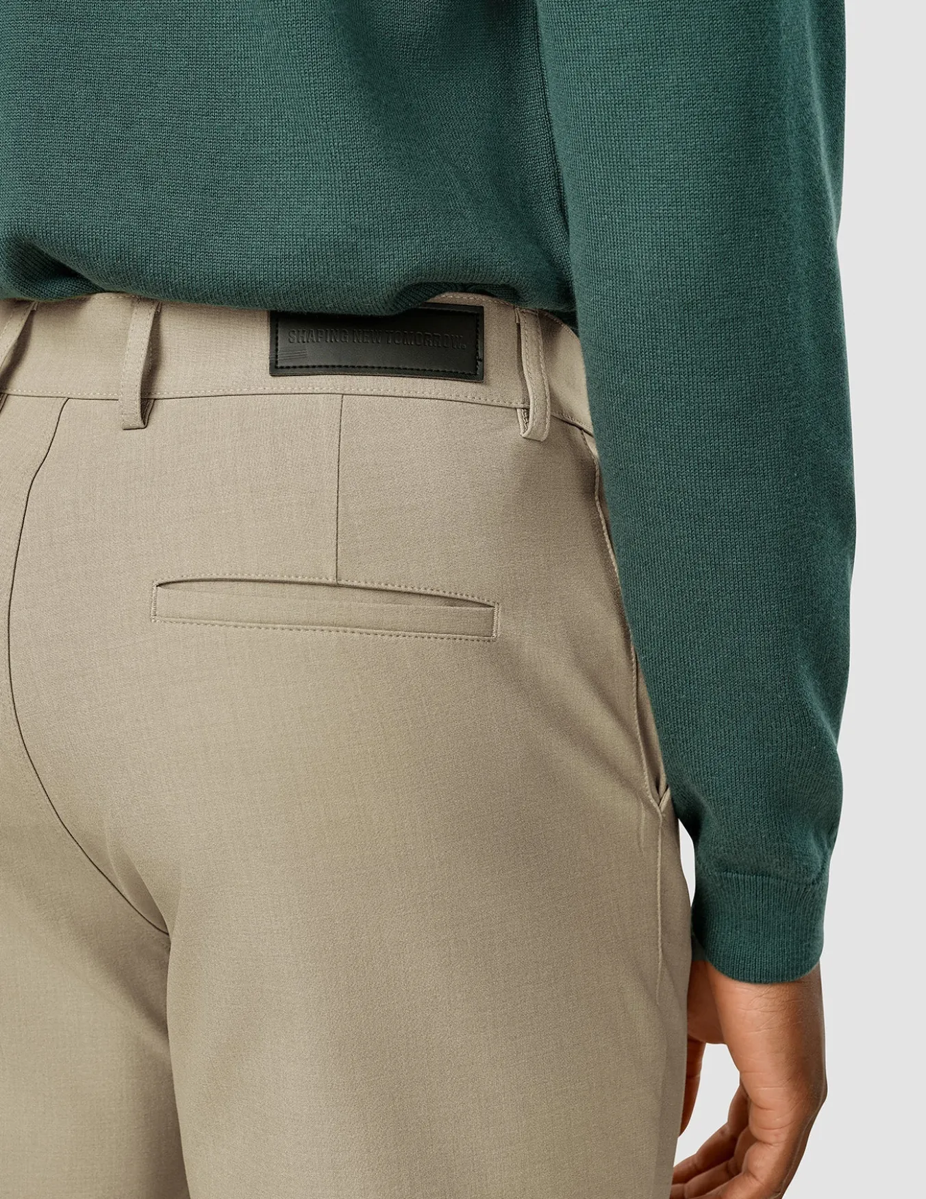 Essential Pants Slim Moonstone Melange