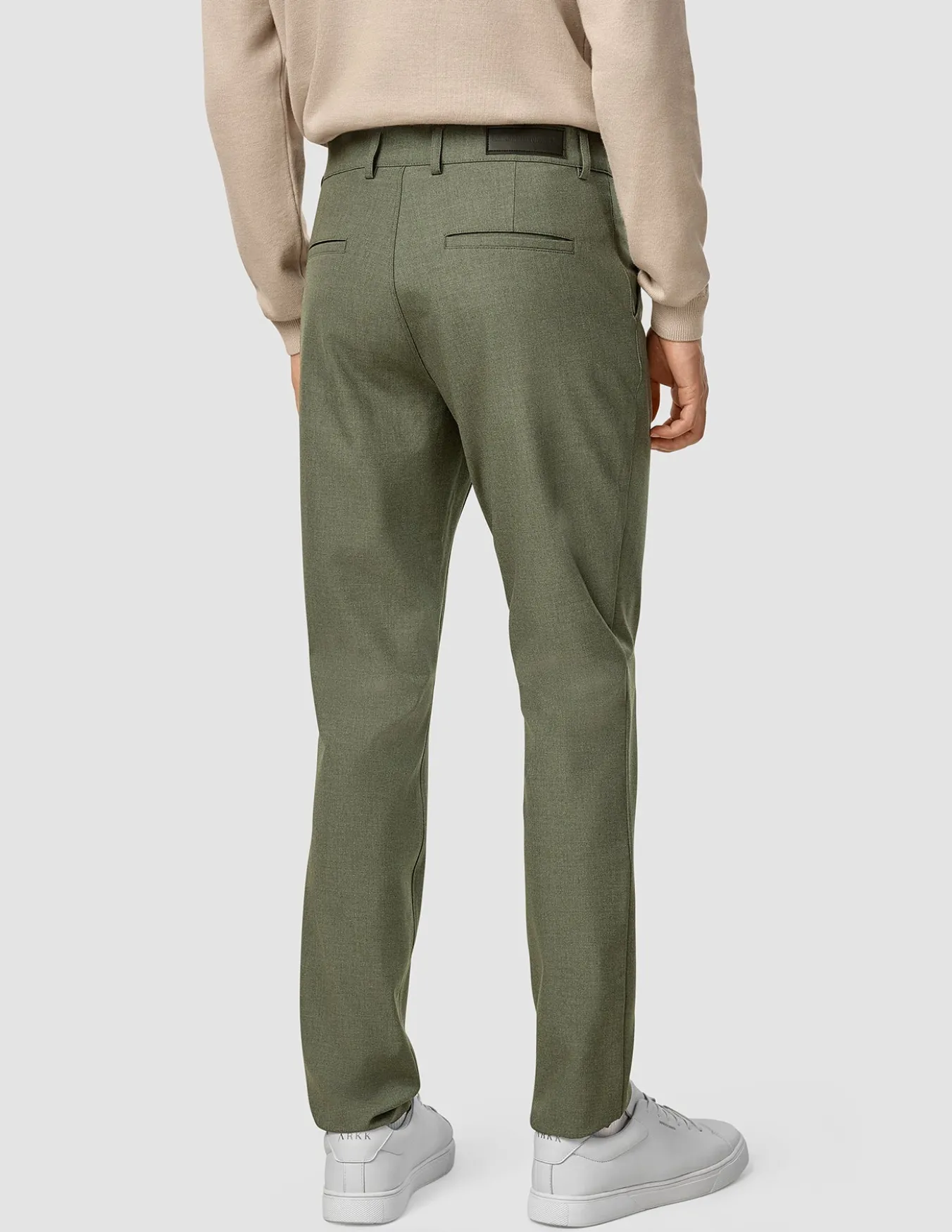 Essential Pants Slim Nightfall Green Melange