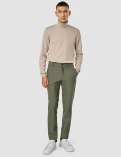 Essential Pants Slim Nightfall Green Melange