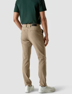 Essential Pants Slim Plaid Khaki