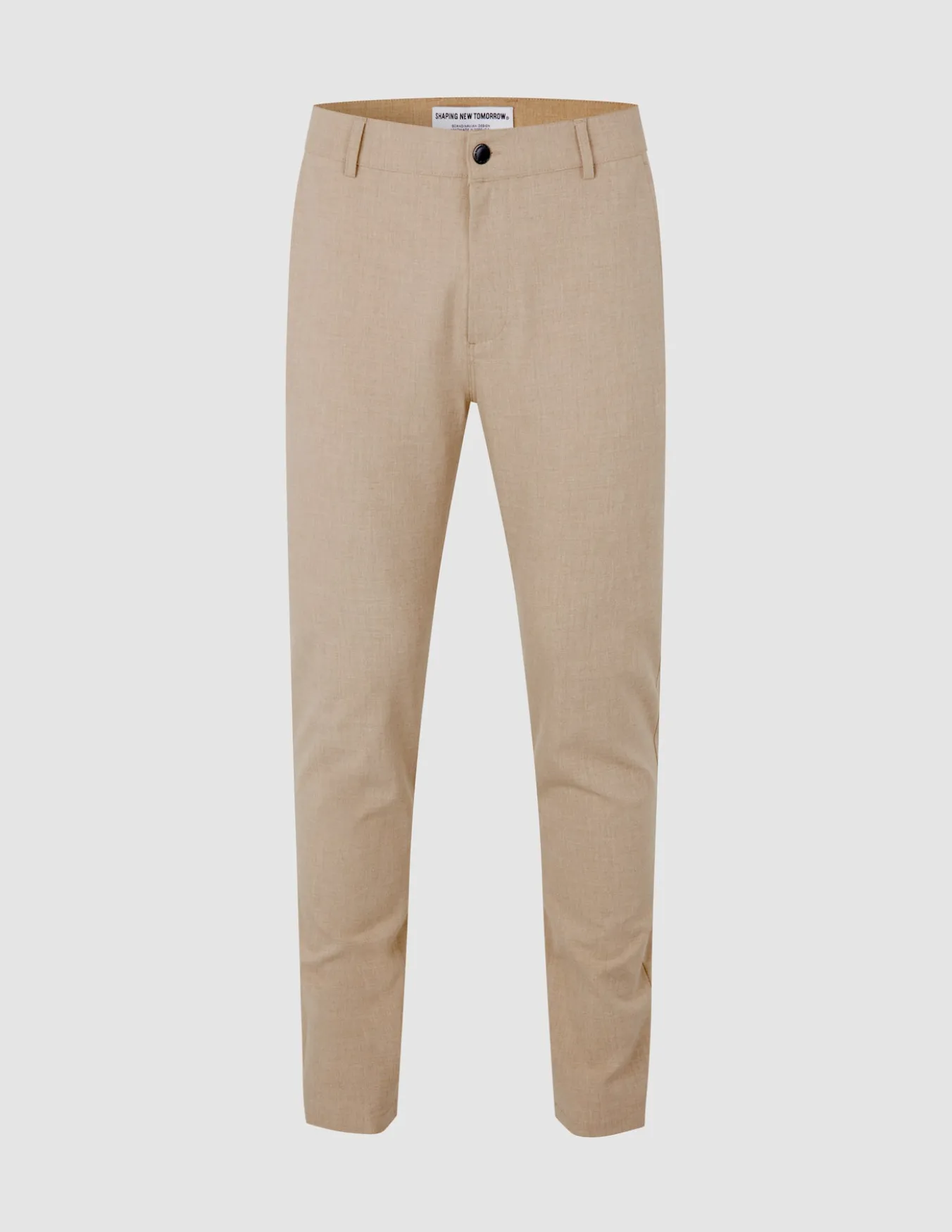 Essential Pants Slim Sand Grain