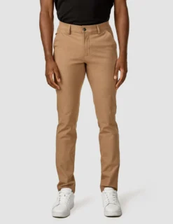 Essential Pants Slim Sand Melange