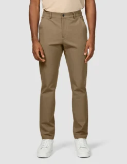 Essential Pants Slim Vintage Brown Melange