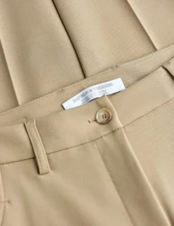 Essential Pants Straight Caramel
