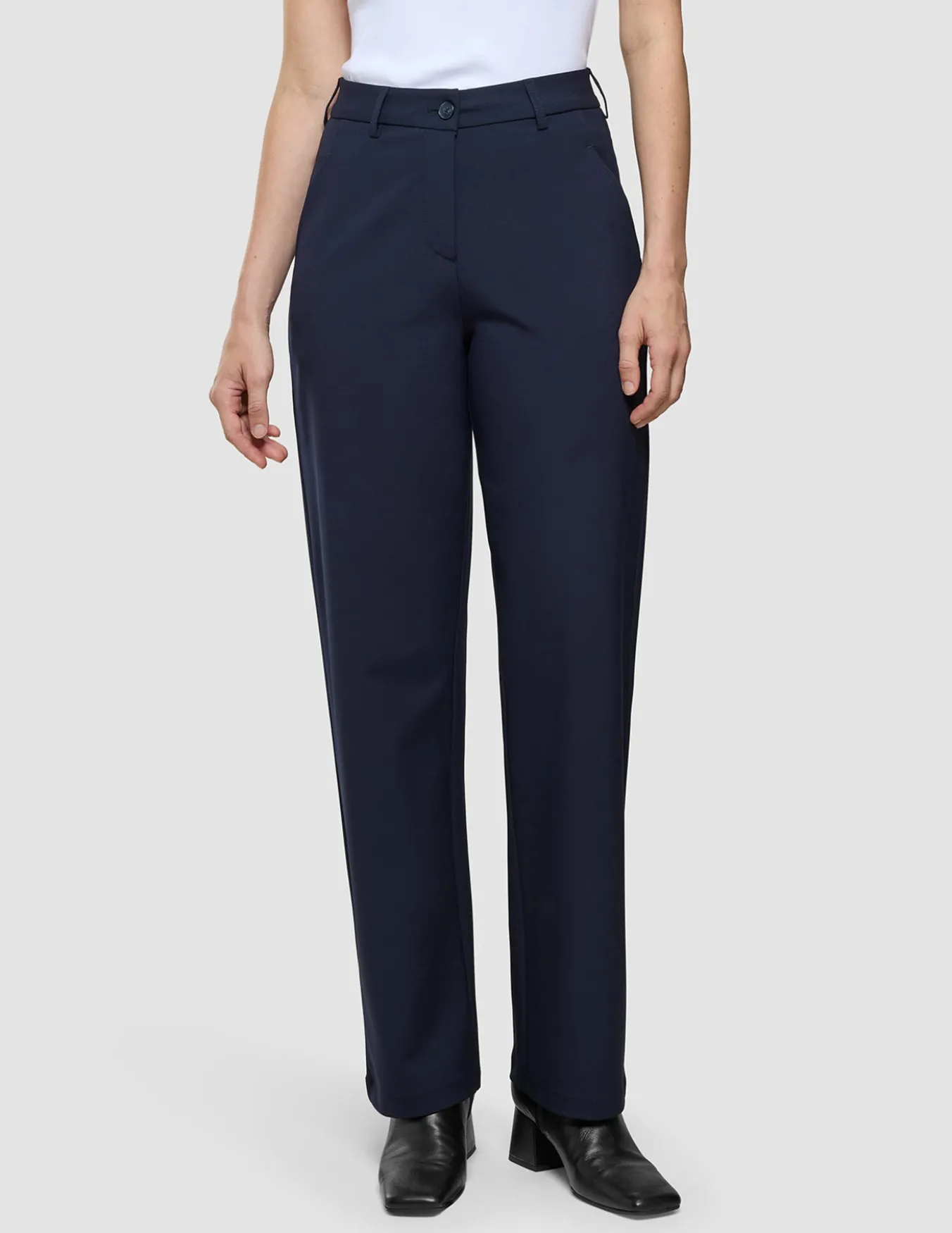 Essential Pants Straight Midnight Blue