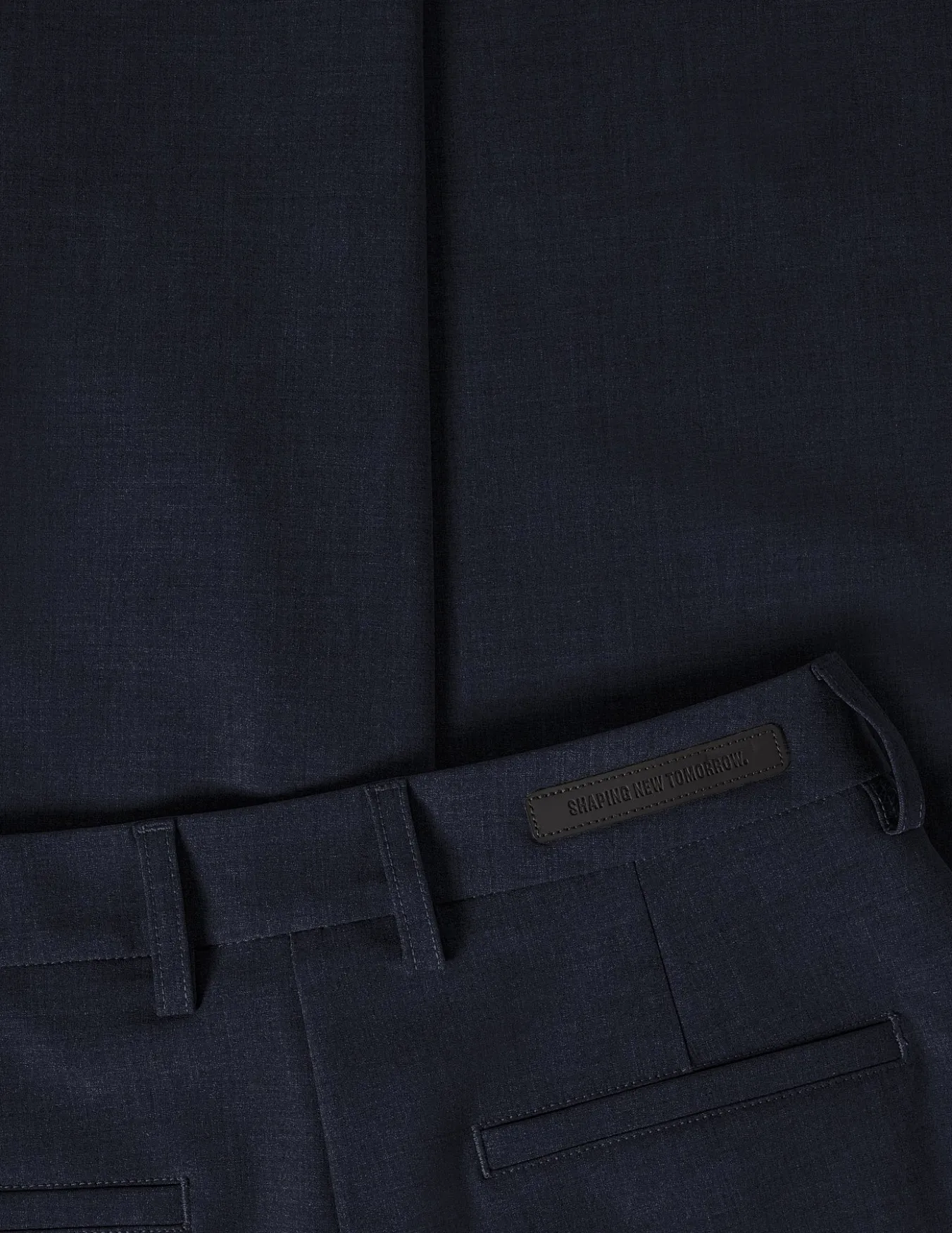 Essential Pants Straight Midnight Blue