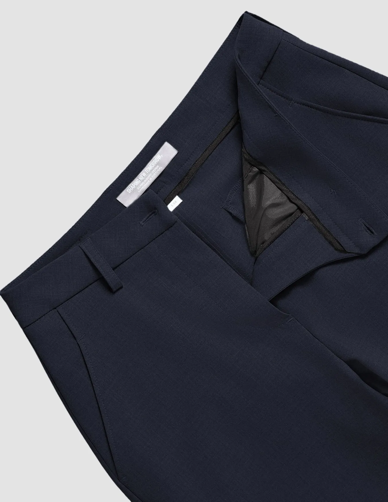 Essential Pants Straight Midnight Blue