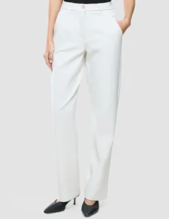 Essential Pants Straight Off White