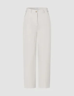 Essential Pants Straight Off White