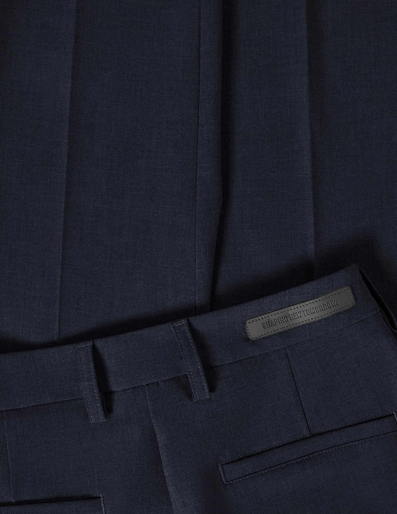 Essential Pants Tapered Midnight Blue