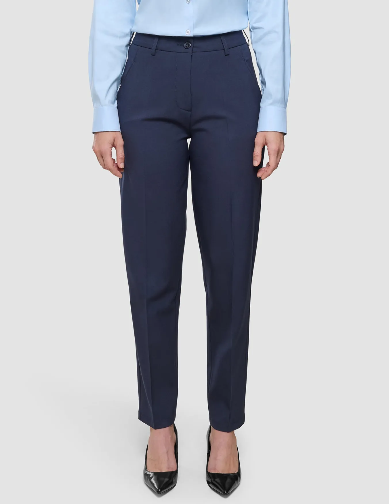 Essential Pants Tapered Midnight Blue