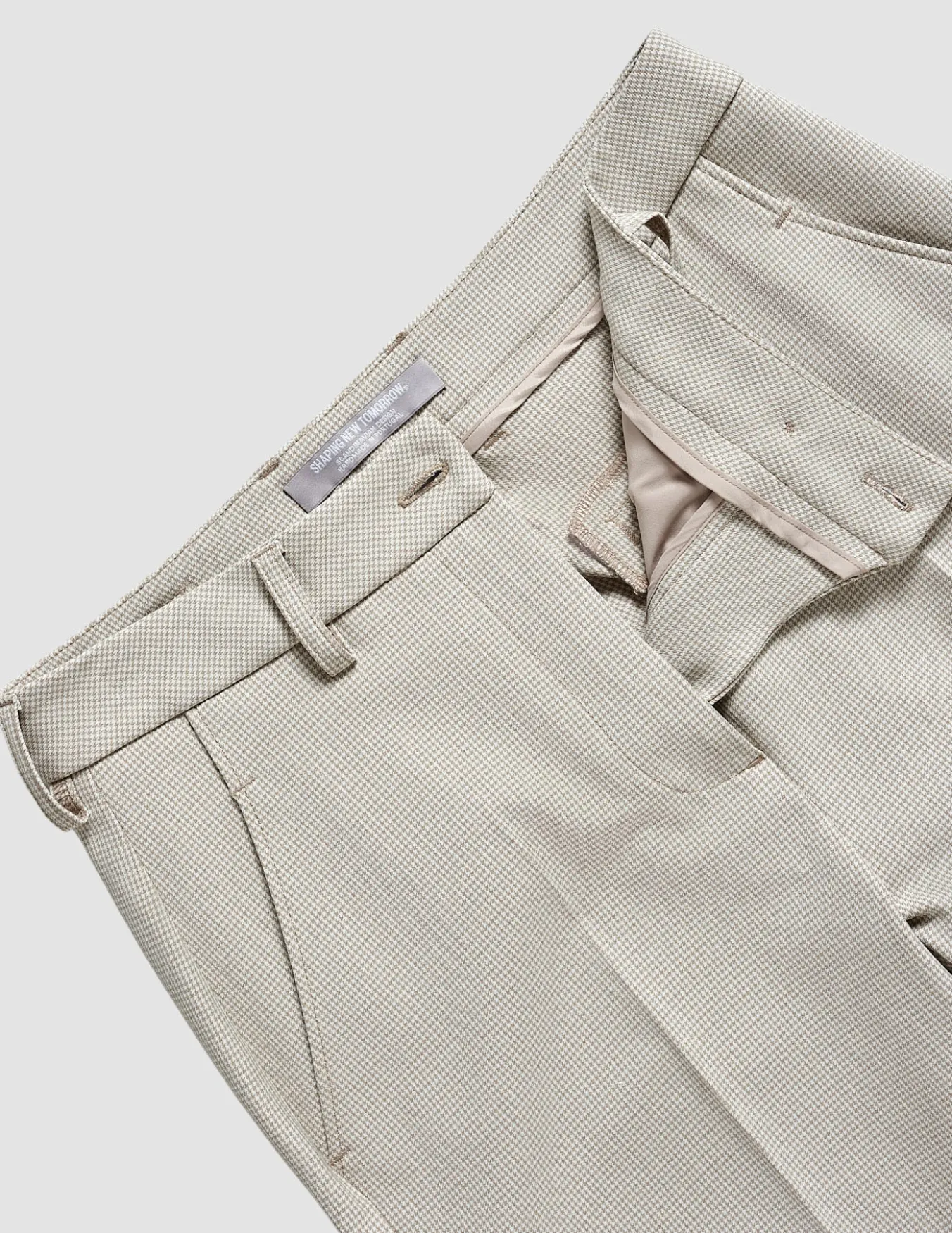 Essential Pants Tapered Petite Check