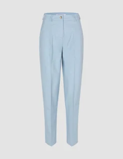 Essential Pants Tapered Sky Blue Melange