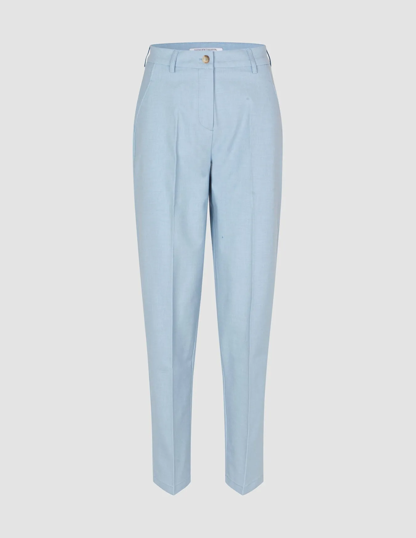 Essential Pants Tapered Sky Blue Melange