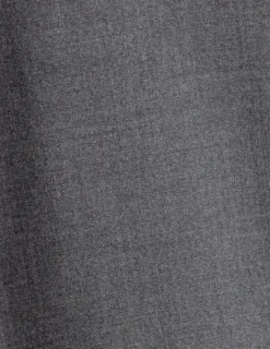 Essential Pants Wide Dark Grey Melange