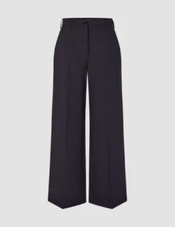 Essential Pants Wide Midnight Blue