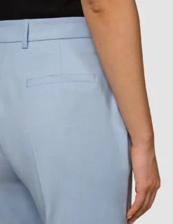 Essential Pants Wide Sky Blue Melange