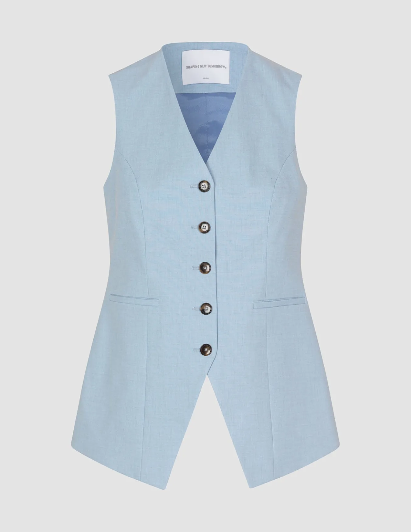 Essential Set Long Vest & Wide Pants