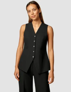 Essential Set Long Vest & Wide Pants