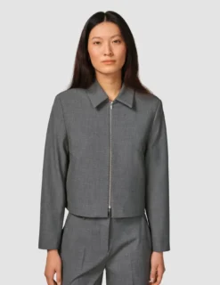 Essential Set Short Zip Jacket & Wide Pants