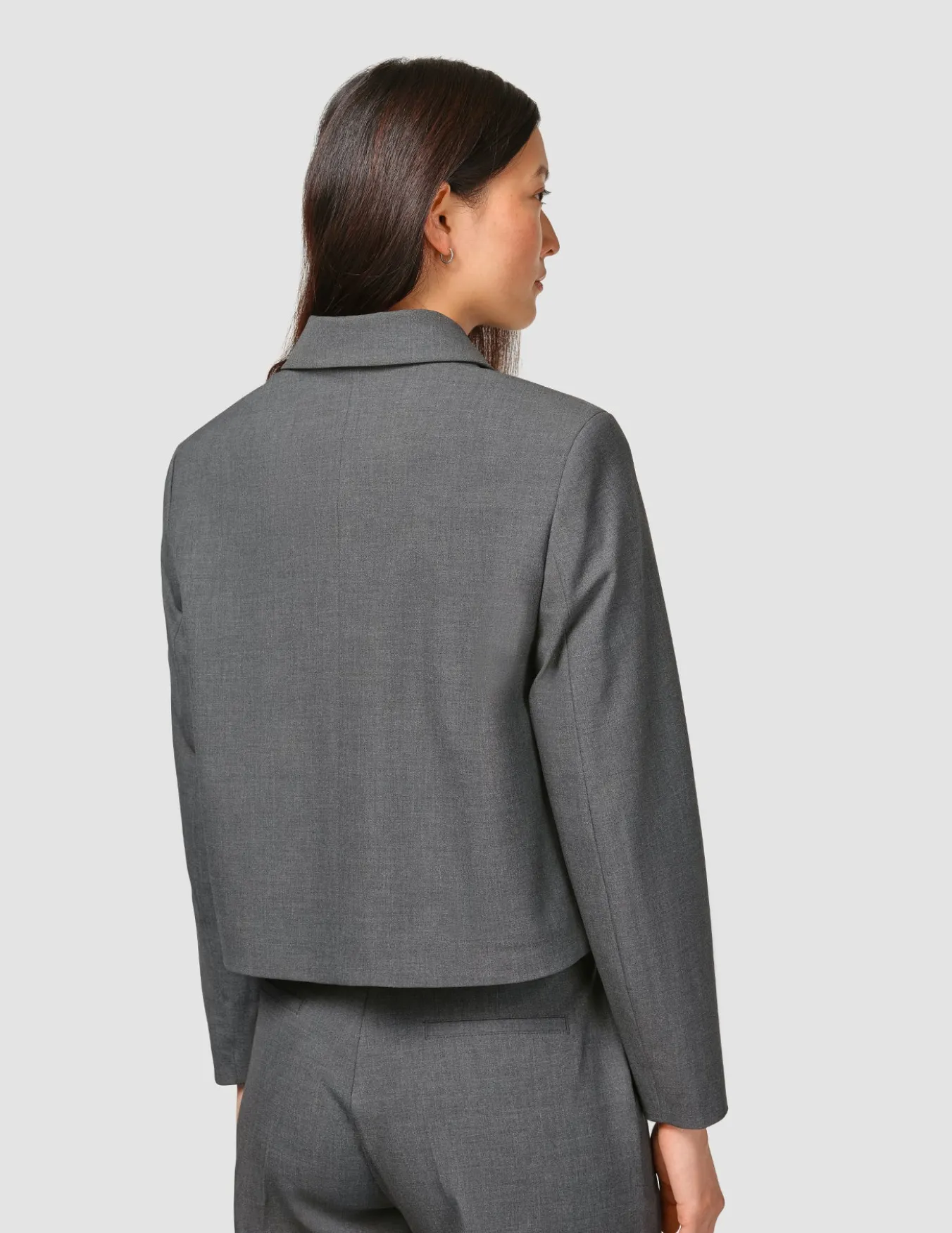 Essential Set Short Zip Jacket & Wide Pants