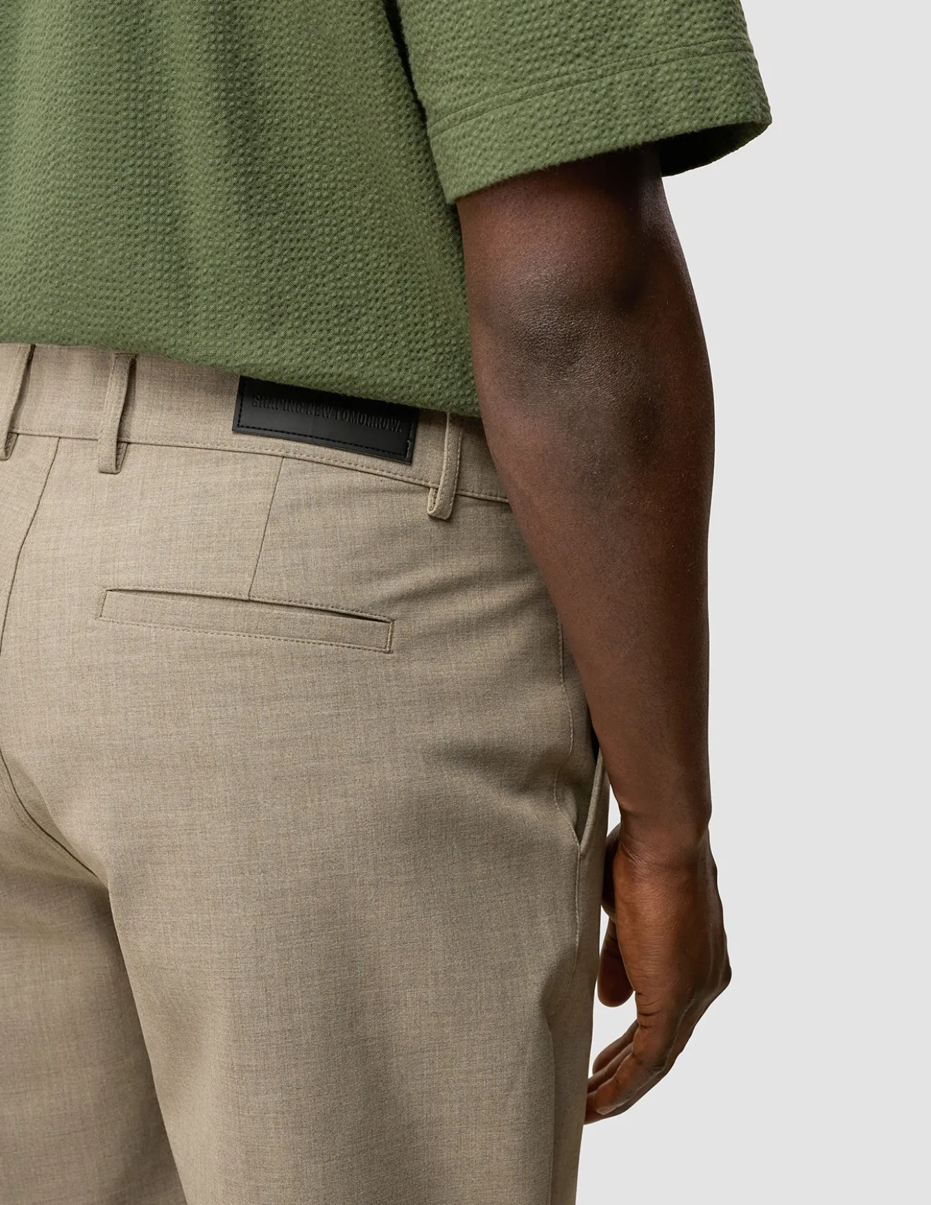 Essential Shorts Beige Melange