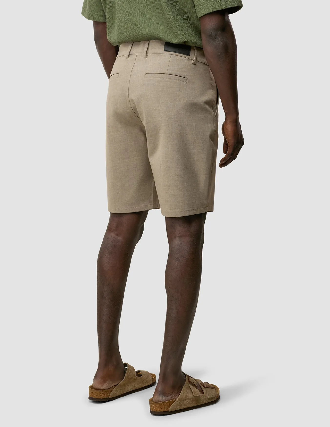 Essential Shorts Beige Melange