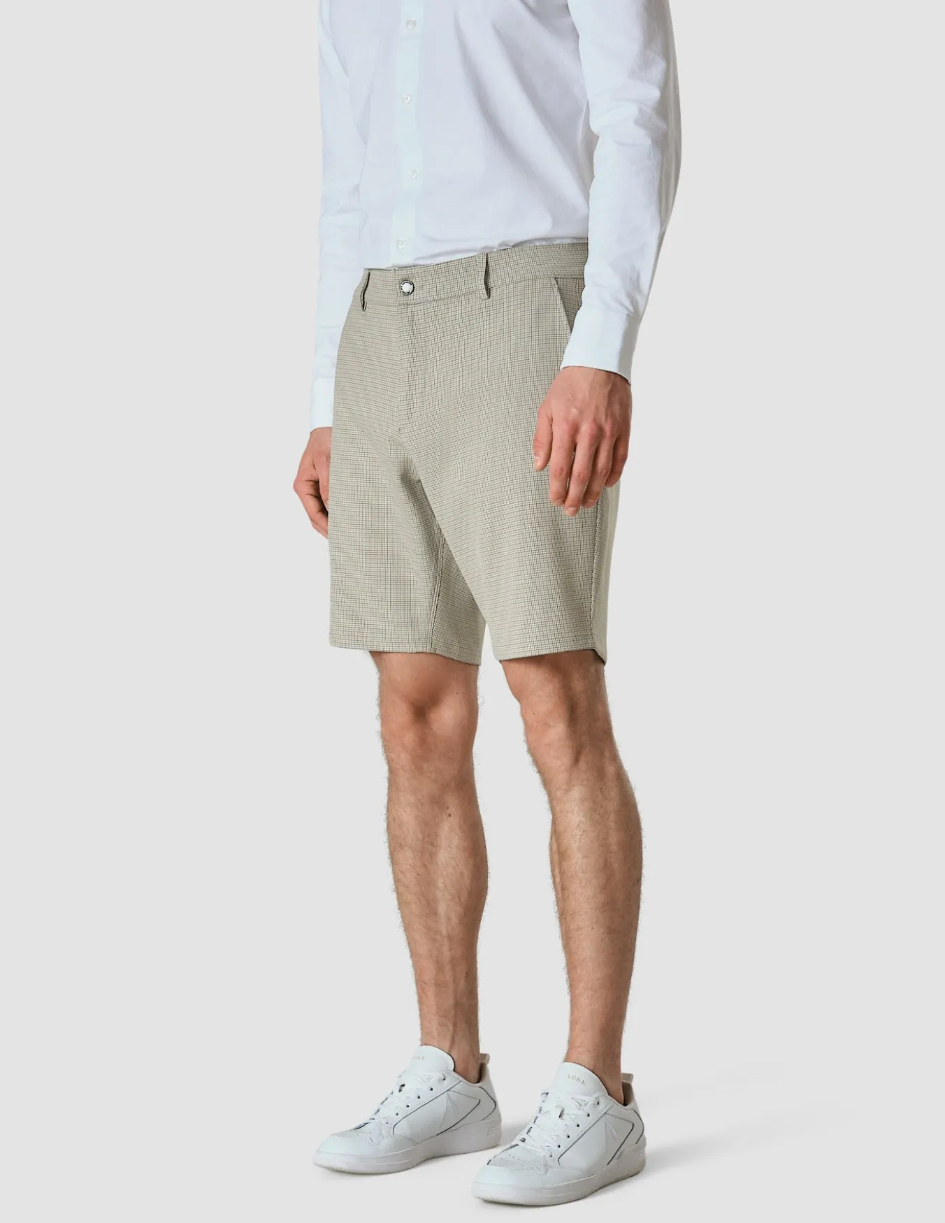 Essential Shorts Duo Check Green