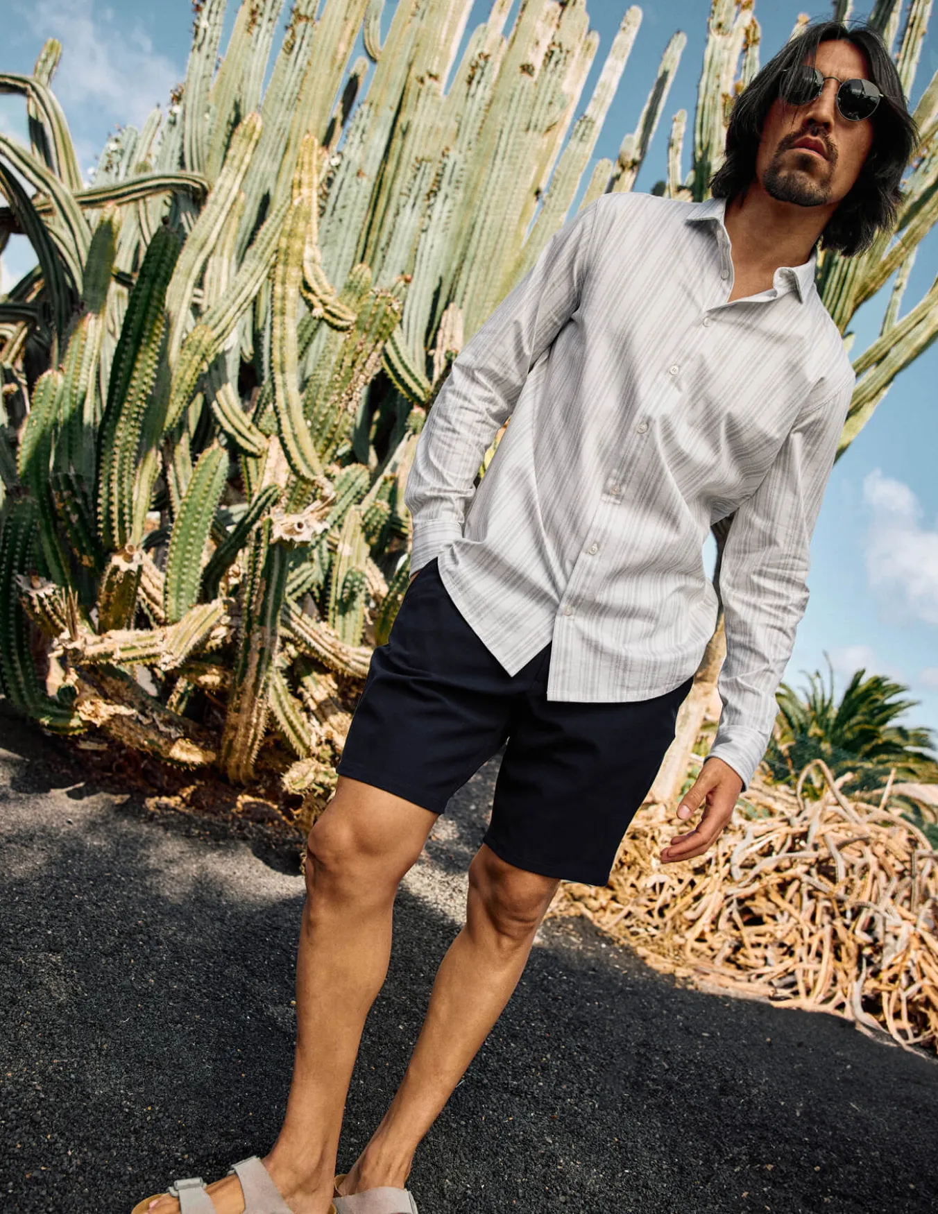 Essential Shorts Navy Melange