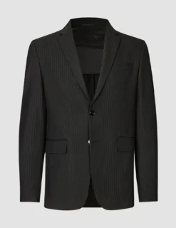 Essential Suit Asphalt Pinstripe