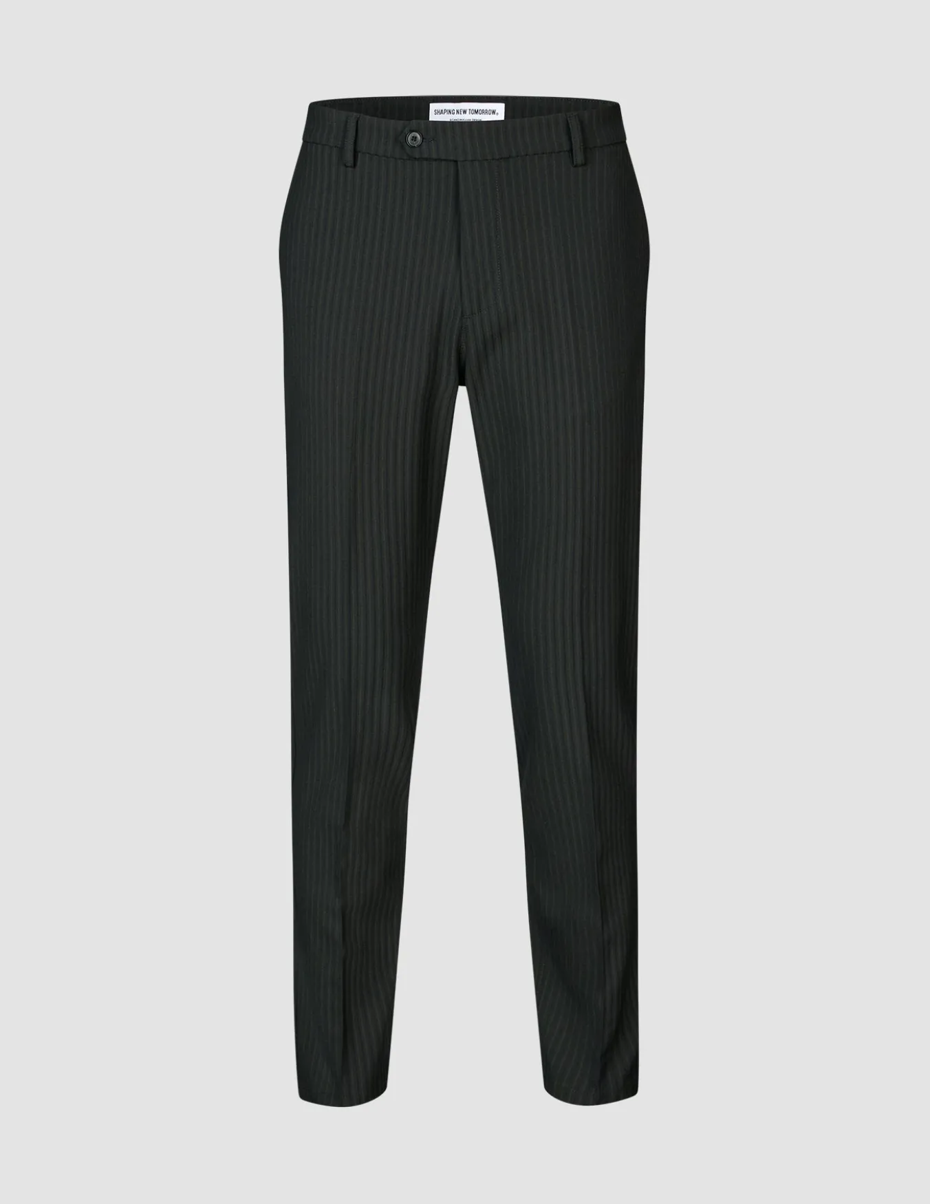 Essential Suit Asphalt Pinstripe