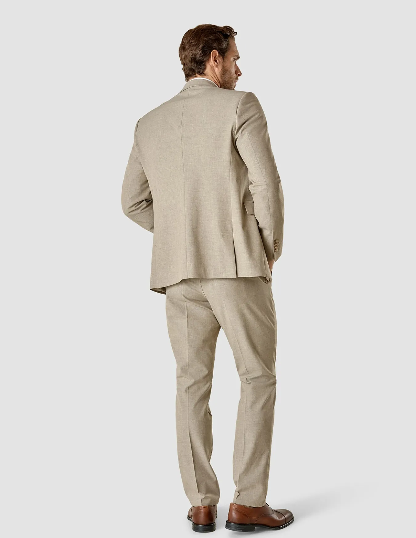 Essential Suit Beige Melange