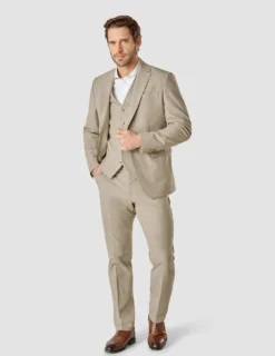 Essential Suit Beige Melange