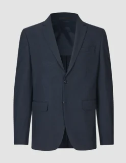 Essential Suit Dark Blue Check