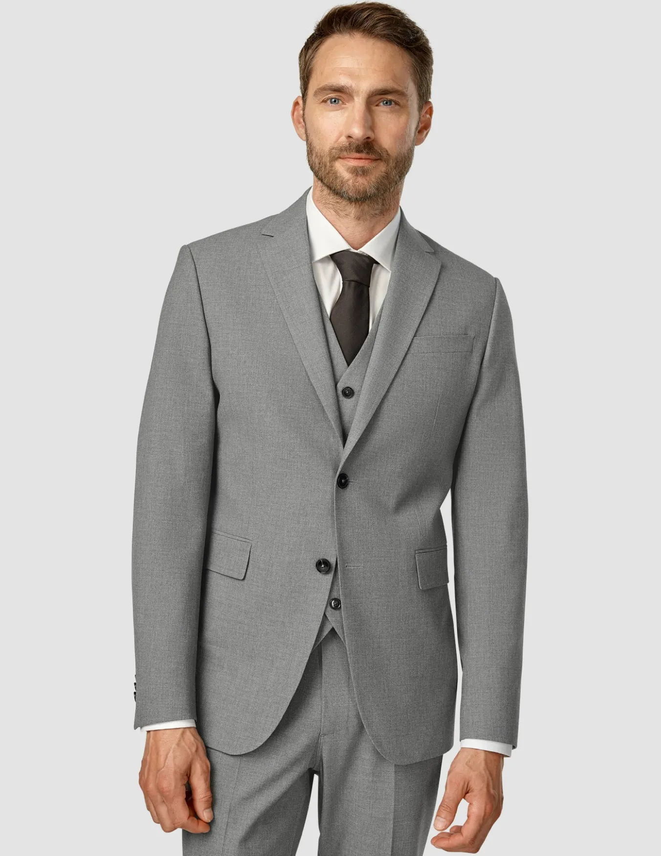 Essential Suit Dark Grey Melange