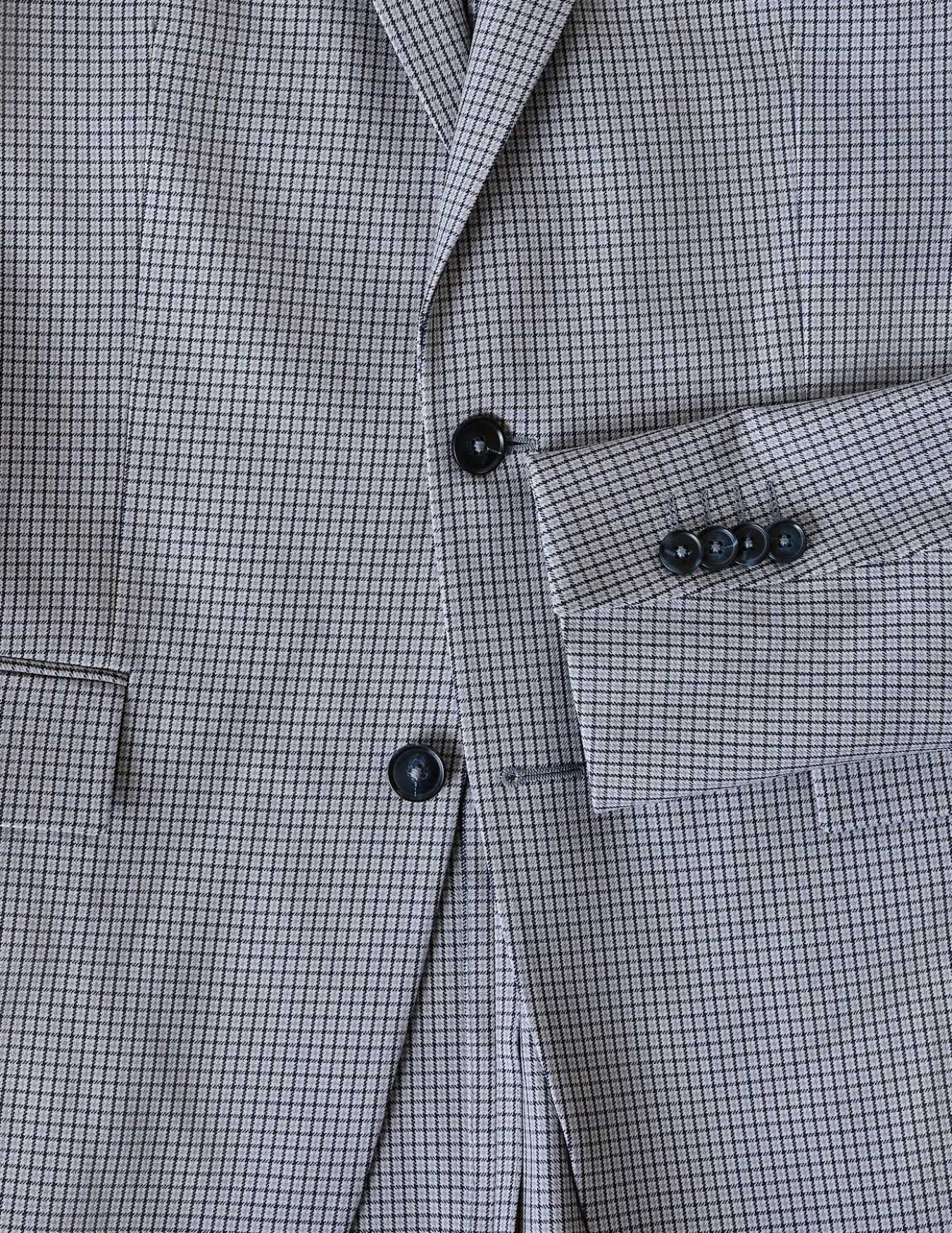 Essential Suit Duo Check Blue